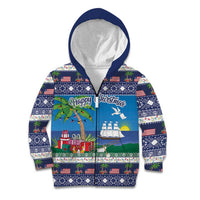 Personalized Liberia Christmas Kid Hoodie The Love of Liberty Brought Us Here - Wonder Print Shop
