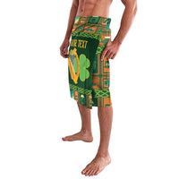 Personalized Ireland Christmas Lavalava Irish Harp With Lucky Shamrock - Wonder Print Shop