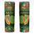 Personalized Ireland Christmas Skinny Tumbler Irish Harp With Lucky Shamrock - Wonder Print Shop