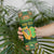 Personalized Ireland Christmas Skinny Tumbler Irish Harp With Lucky Shamrock - Wonder Print Shop