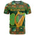 Personalized Ireland Christmas T Shirt Irish Harp With Lucky Shamrock - Wonder Print Shop