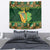 Personalized Ireland Christmas Tapestry Irish Harp With Lucky Shamrock - Wonder Print Shop