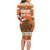 Personalized Ireland Christmas Family Matching Long Sleeve Bodycon Dress and Hawaiian Shirt Irish Shamrock Celtic Nollaig Shona Dhuit - Wonder Print Shop