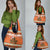 Personalized Ireland Christmas Grocery Bag Irish Shamrock Celtic Nollaig Shona Dhuit
