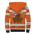 Personalized Ireland Christmas Sherpa Hoodie Irish Shamrock Celtic Nollaig Shona Dhuit - Wonder Print Shop
