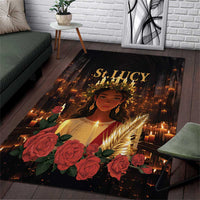 Happy St. Lucy Area Rug Light of Christ - Wonder Print Shop