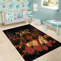 Happy St. Lucy Area Rug Light of Christ - Wonder Print Shop