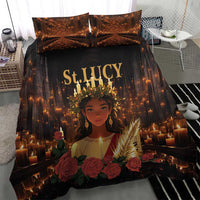 Happy St. Lucy Bedding Set Light of Christ - Wonder Print Shop