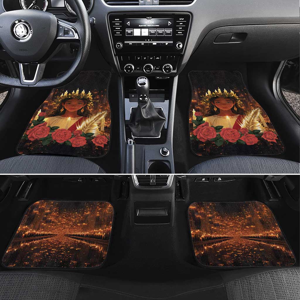 Happy St. Lucy Car Mats Light of Christ - Wonder Print Shop