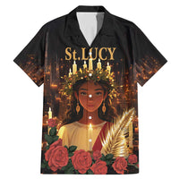 Happy St. Lucy Family Matching Mermaid Dress and Hawaiian Shirt Light of Christ - Wonder Print Shop