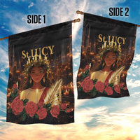 Happy St. Lucy Garden Flag Light of Christ - Wonder Print Shop