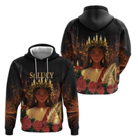 Happy St. Lucy Hoodie Light of Christ - Wonder Print Shop