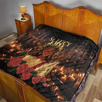 Happy St. Lucy Quilt Light of Christ - Wonder Print Shop
