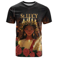 Happy St. Lucy T Shirt Light of Christ - Wonder Print Shop