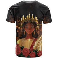 Happy St. Lucy T Shirt Light of Christ - Wonder Print Shop
