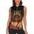 Happy St. Lucy Women Sleeveless Polo Shirt Light of Christ - Wonder Print Shop