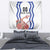 Custom Slovenia Independence Day Tapestry The Olm With Carnation Flowers - Wonder Print Shop