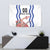 Custom Slovenia Independence Day Tapestry The Olm With Carnation Flowers - Wonder Print Shop
