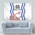 Custom Slovenia Independence Day Tapestry The Olm With Carnation Flowers - Wonder Print Shop