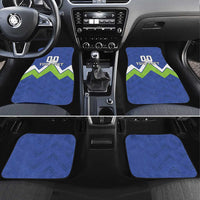 Custom Slovenia Football Car Mats Lipizzaner Horse Sport Style - Wonder Print Shop