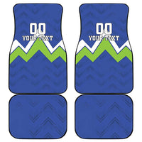 Custom Slovenia Football Car Mats Lipizzaner Horse Sport Style - Wonder Print Shop