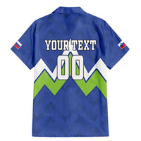 Custom Slovenia Football Family Matching Mermaid Dress and Hawaiian Shirt Lipizzaner Horse Sport Style - Wonder Print Shop