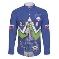 Custom Slovenia Football Family Matching Puletasi and Hawaiian Shirt Lipizzaner Horse Sport Style - Wonder Print Shop