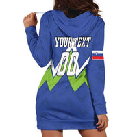 Custom Slovenia Football Hoodie Dress Lipizzaner Horse Sport Style - Wonder Print Shop