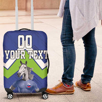 Custom Slovenia Football Luggage Cover Lipizzaner Horse Sport Style - Wonder Print Shop