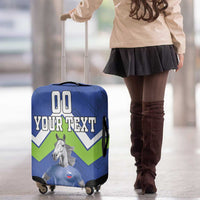 Custom Slovenia Football Luggage Cover Lipizzaner Horse Sport Style - Wonder Print Shop