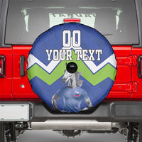 Custom Slovenia Football Spare Tire Cover Lipizzaner Horse Sport Style - Wonder Print Shop