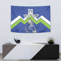 Custom Slovenia Football Tapestry Lipizzaner Horse Sport Style - Wonder Print Shop