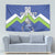 Custom Slovenia Football Tapestry Lipizzaner Horse Sport Style - Wonder Print Shop