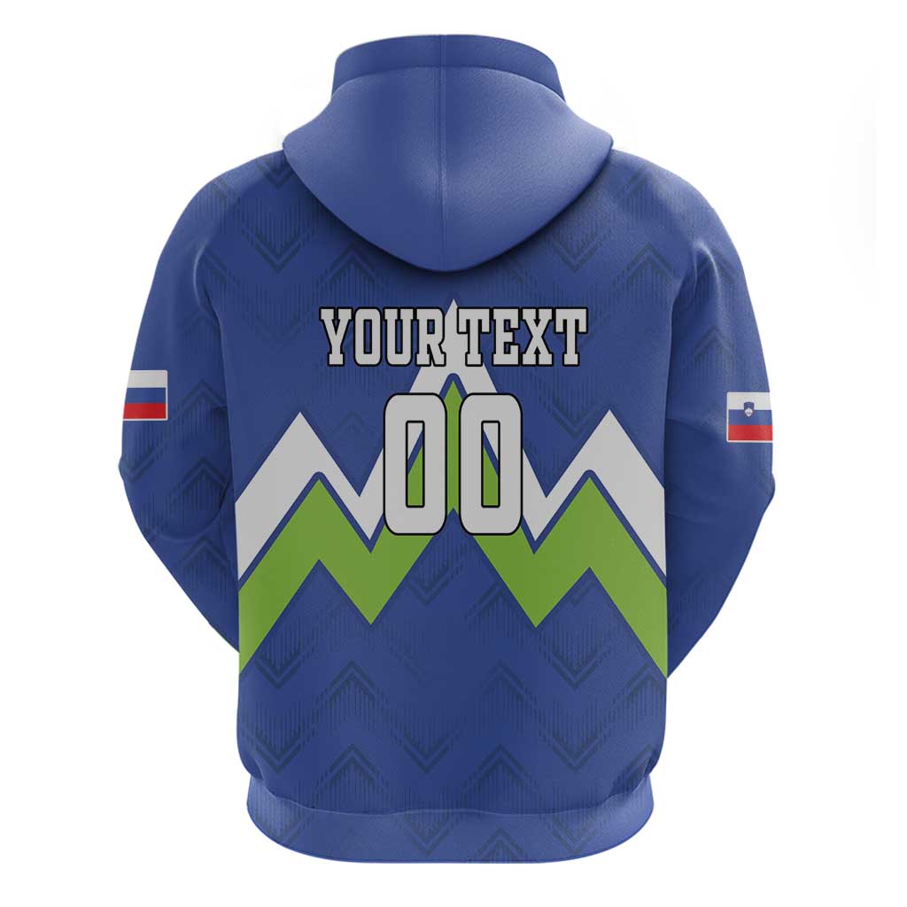 Custom Slovenia Football Zip Hoodie Lipizzaner Horse Sport Style - Wonder Print Shop