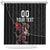 Custom Wales Rugby Shower Curtain Welsh Dragon Mascot Black Version - Wonder Print Shop