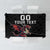 Custom Wales Rugby Tablecloth Welsh Dragon Mascot Black Version - Wonder Print Shop