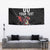 Custom Wales Rugby Tapestry Welsh Dragon Mascot Black Version - Wonder Print Shop
