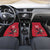 Custom Wales Rugby Car Mats Welsh Dragon Mascot Red Version