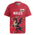 Custom Wales Rugby Rugby Jersey Welsh Dragon Mascot Red Version - Wonder Print Shop