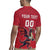 Custom Wales Rugby Rugby Jersey Welsh Dragon Mascot Red Version - Wonder Print Shop