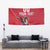 Custom Wales Rugby Tapestry Welsh Dragon Mascot Red Version - Wonder Print Shop