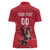 Custom Wales Rugby Women Polo Shirt Welsh Dragon Mascot Red Version - Wonder Print Shop