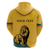 Personalized Sri Lanka Independence Day 1948 Hoodie Lion With Traditional Sun Face - Wonder Print Shop