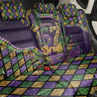 Six Seven Mardi Gras Back Car Seat Cover 67 Carnival Mask Beads - Wonder Print Shop