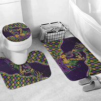 Six Seven Mardi Gras Bathroom Set 67 Carnival Mask Beads - Wonder Print Shop