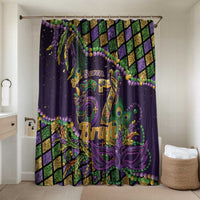 Six Seven Mardi Gras Bathroom Set 67 Carnival Mask Beads - Wonder Print Shop
