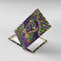 Six Seven Mardi Gras Canvas Wall Art 67 Carnival Mask Beads - Wonder Print Shop
