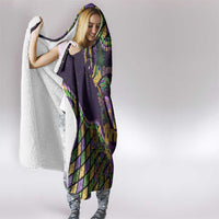 Six Seven Mardi Gras Hooded Blanket 67 Carnival Mask Beads - Wonder Print Shop