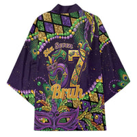Six Seven Mardi Gras Kimono 67 Carnival Mask Beads - Wonder Print Shop