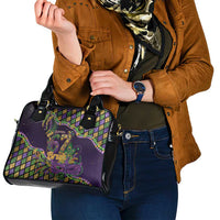 Six Seven Mardi Gras Shoulder Handbag 67 Carnival Mask Beads - Wonder Print Shop